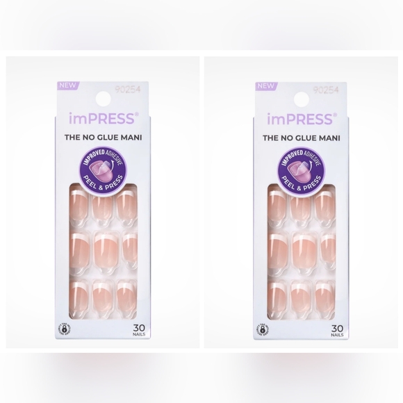 Kiss Other - KISS imPRESS No-glue French Press-on Nails Set Of 2